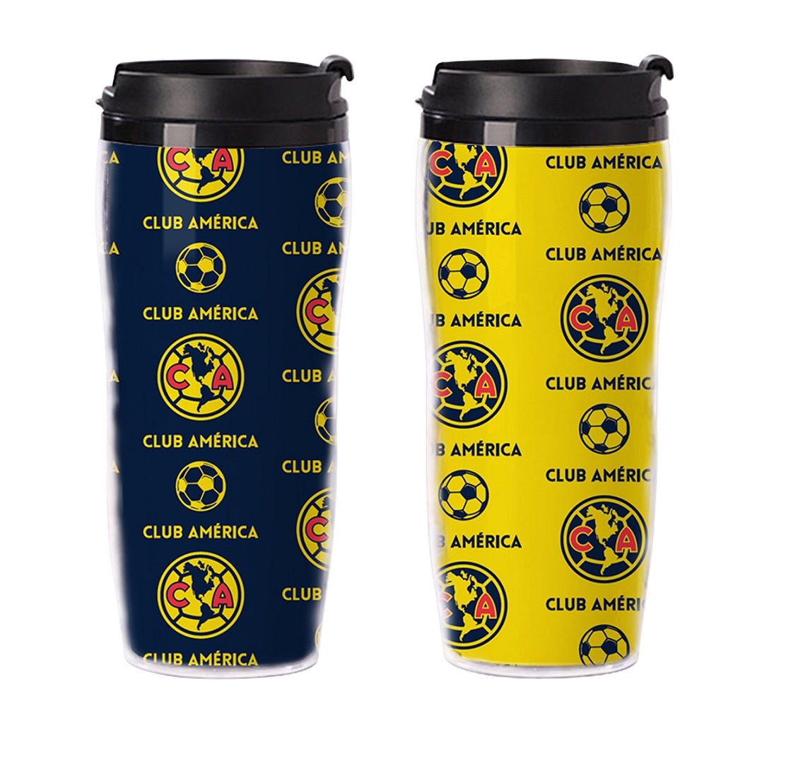 Gamedays Gear La Liga MX 16 Oz. Plastic Double Wall Tumbler with Flip Lid 2 Pack LLMX - PT - 001 - 7001