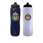 Gamedays Gear La Liga MX 33 Oz. Squeeze Water Bottle 2 Pack LLMX - WB001 - 7002