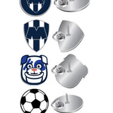 Gamedays Gear La Liga MX 4 pc Collectible Pin Set LLMX - PS001 - 7004