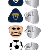 Gamedays Gear La Liga MX 4 pc Collectible Pin Set LLMX - PS001 - 7005