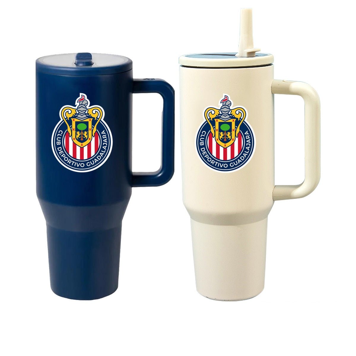 Gamedays Gear La Liga MX 40 Oz. Tumble Hydrate Double Wall with 2 in 1 Flip Straw & Sipper 2 Pack LLMX - SST40 - 001 - 7002