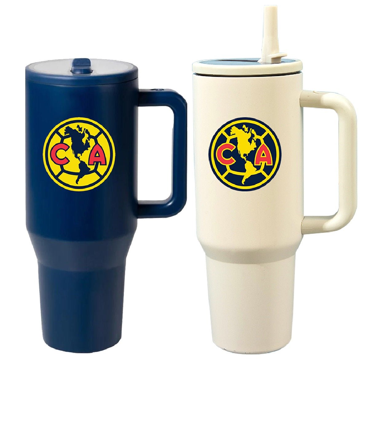 Gamedays Gear La Liga MX 40 Oz. Tumble Hydrate Double Wall with 2 in 1 Flip Straw & Sipper 2 Pack LLMX - SST40 - 001 - 7001