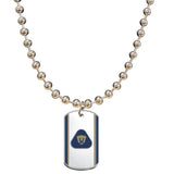 Gamedays Gear La Liga MX 6mm Ball Chain Dog Tag 30" Necklace LLMX - NT001 - 7005
