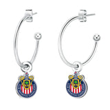 Gamedays Gear La Liga MX Hoop Earring with Team Logo LLMX - E051 - 7002