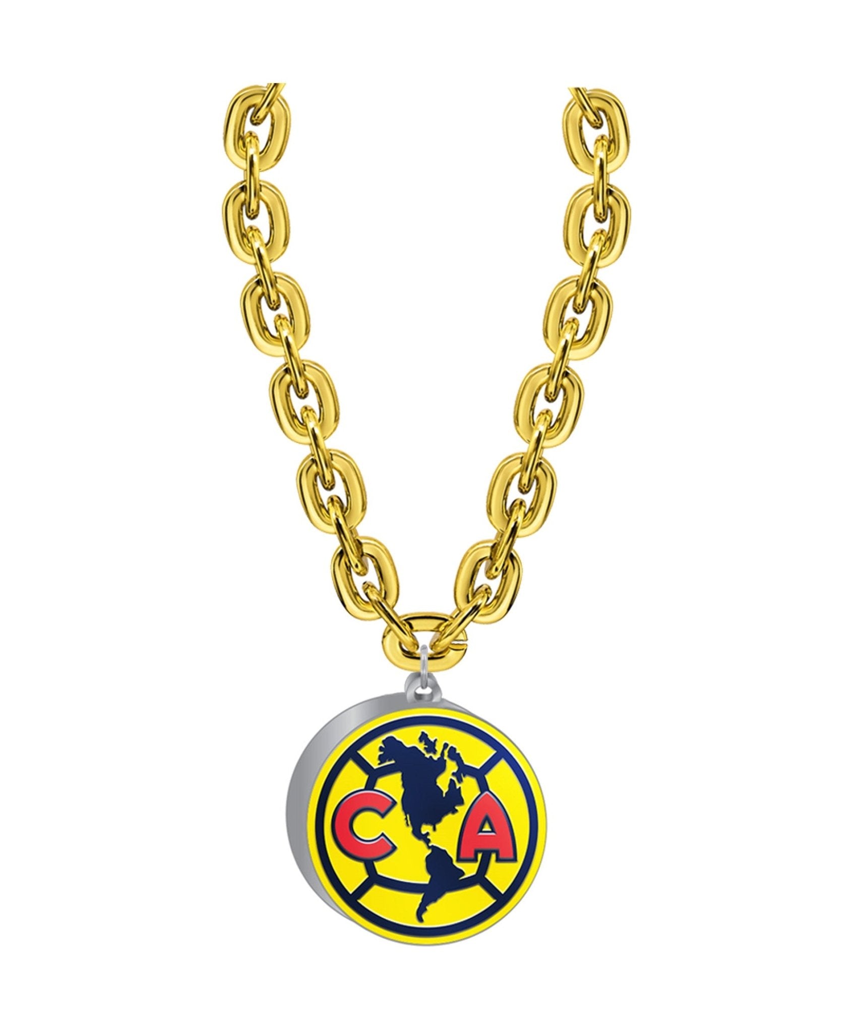 Gamedays Gear La Liga MX Jumbo Fan Chain & Pendant Necklace LLMX - JFCNP - 7001