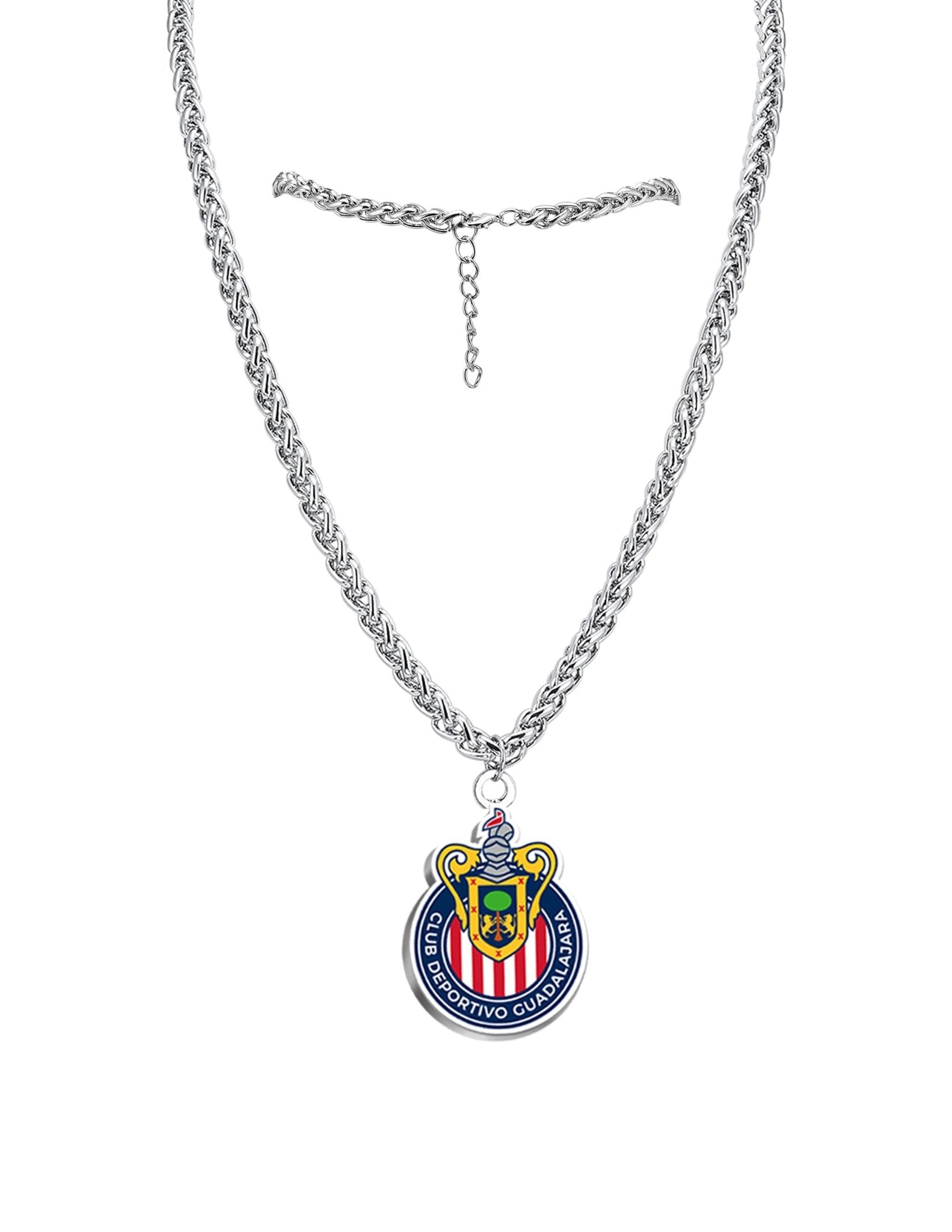 Gamedays Gear La Liga MX Large Primary Team Logo 30" + 2" Extension Necklace LLMX - N010 - 7002