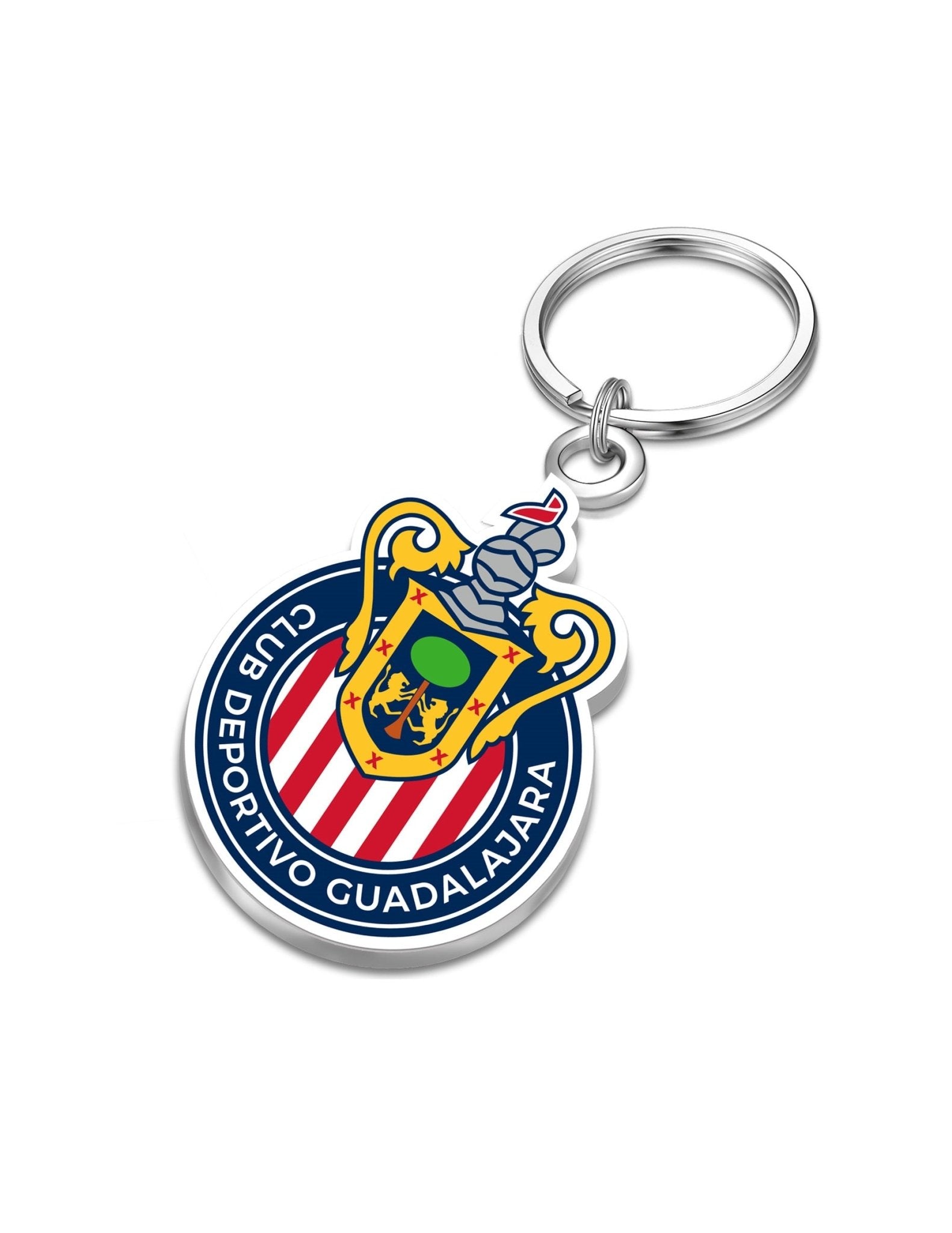 Gamedays Gear La Liga MX Large Primary Team Logo Key Chain LLMX - KC002 - 7002
