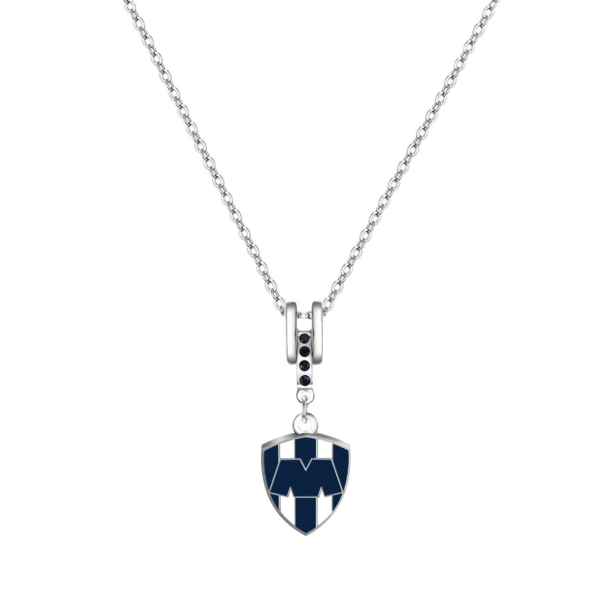 Gamedays Gear La Liga MX Rhine Stone Pendant with Charm Logo 18" + 2" Extension Necklace LLMX - N015 - 7004