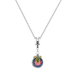 Gamedays Gear La Liga MX Rhine Stone Pendant with Charm Logo 18" + 2" Extension Necklace LLMX - N015 - 7002