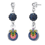 Gamedays Gear La Liga MX Shambala Rhinestone Beaded Dangle Earring LLMX - E006 - 7002