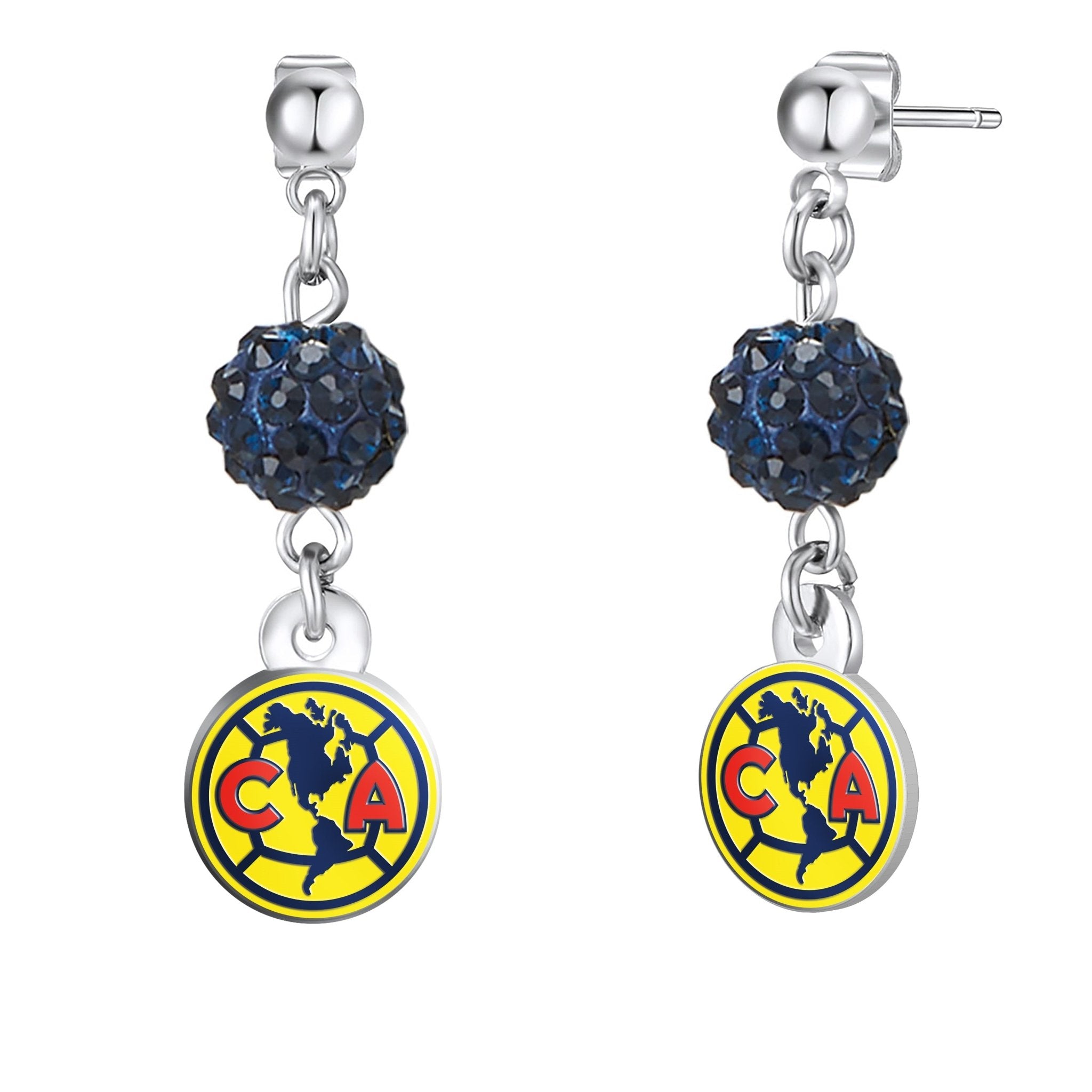 Gamedays Gear La Liga MX Shambala Rhinestone Beaded Dangle Earring LLMX - E006 - 7001