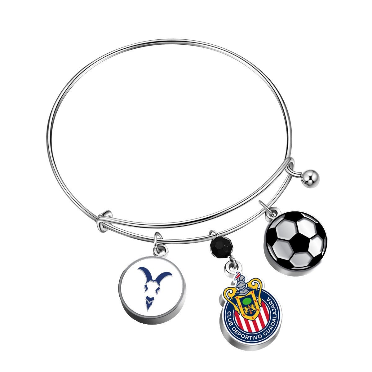 Gamedays Gear La Liga MX Three Charm Bracelet LLMX - B005 - 7002