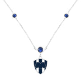 Gamedays Gear La Liga MX Three Faceted Disc Bead Charm Logo 18" + 2" Extension Necklace LLMX - N022 - 7004