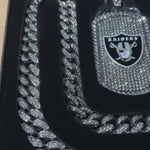 NFL Bling Dog Tag Necklace
