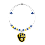 Gamedays Gear MLB 2 - Tone Bead Adjustable Bracelet B027 - 2016