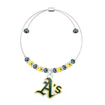 Gamedays Gear MLB 2 - Tone Bead Adjustable Bracelet B027 - 2020