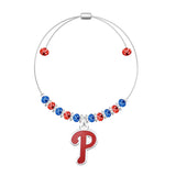 Gamedays Gear MLB 2 - Tone Bead Adjustable Bracelet B027 - 2021