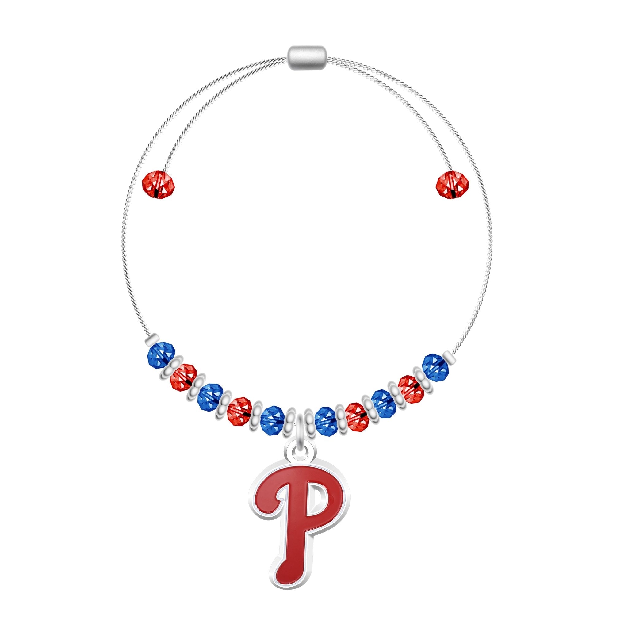 Gamedays Gear MLB 2 - Tone Bead Adjustable Bracelet B027 - 2021