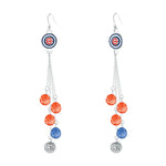Gamedays Gear MLB Beaded Dangle Earrings E052 - 2005