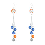 Gamedays Gear MLB Beaded Dangle Earrings E052 - 2012