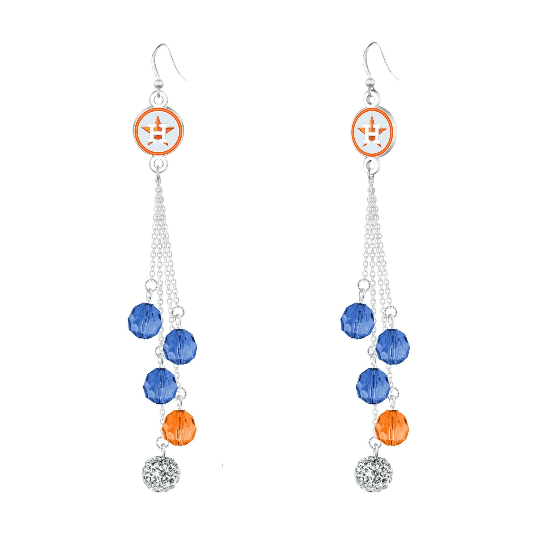 Gamedays Gear MLB Beaded Dangle Earrings E052 - 2012