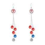 Gamedays Gear MLB Beaded Dangle Earrings E052 - 2021