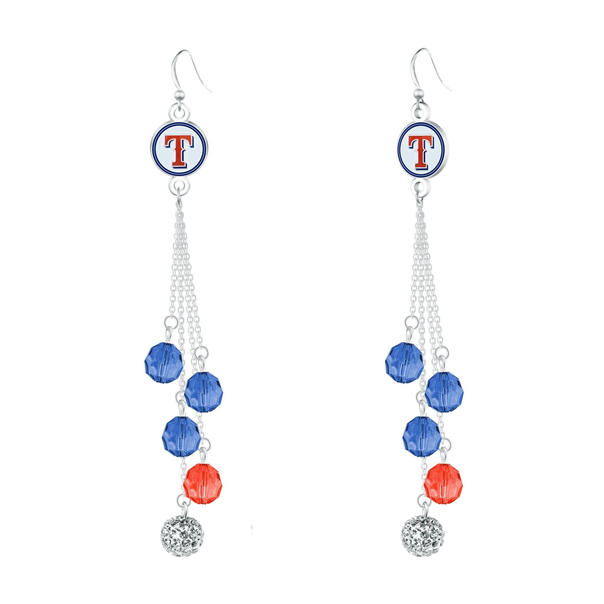 Gamedays Gear MLB Beaded Dangle Earrings E052 - 2028