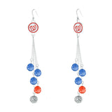 Gamedays Gear MLB Beaded Dangle Earrings E052 - 2030