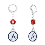 Gamedays Gear MLB Beaded Dangle Hoop Earrings E038 - 2002