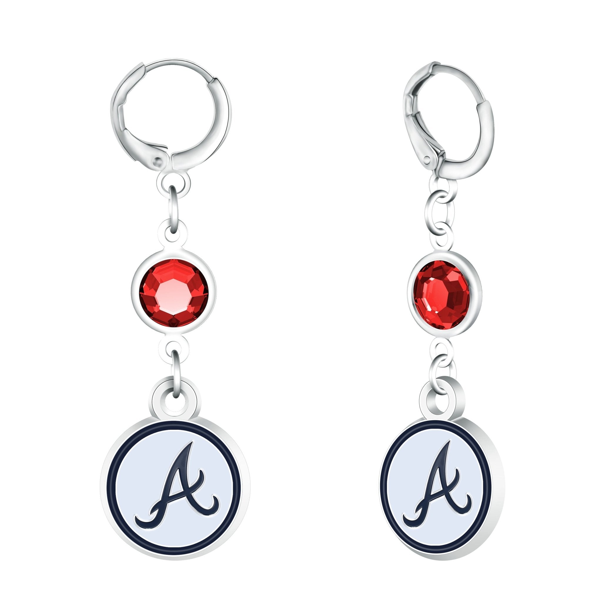 Gamedays Gear MLB Beaded Dangle Hoop Earrings E038 - 2002