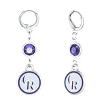 Gamedays Gear MLB Beaded Dangle Hoop Earrings E038 - 2009