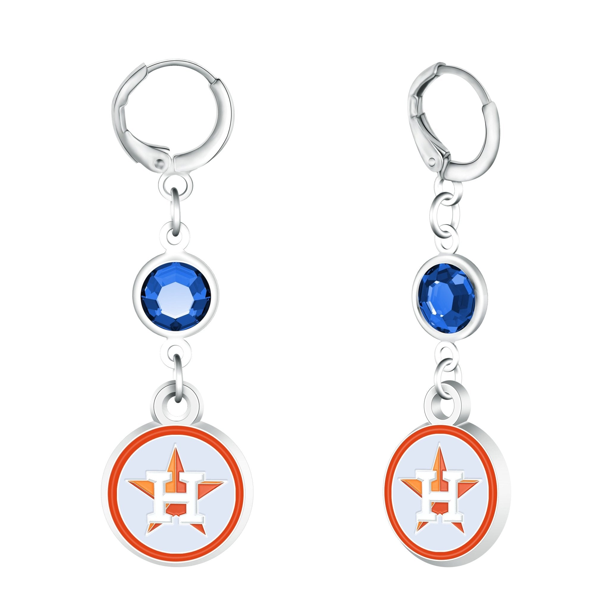 Gamedays Gear MLB Beaded Dangle Hoop Earrings E038 - 2012