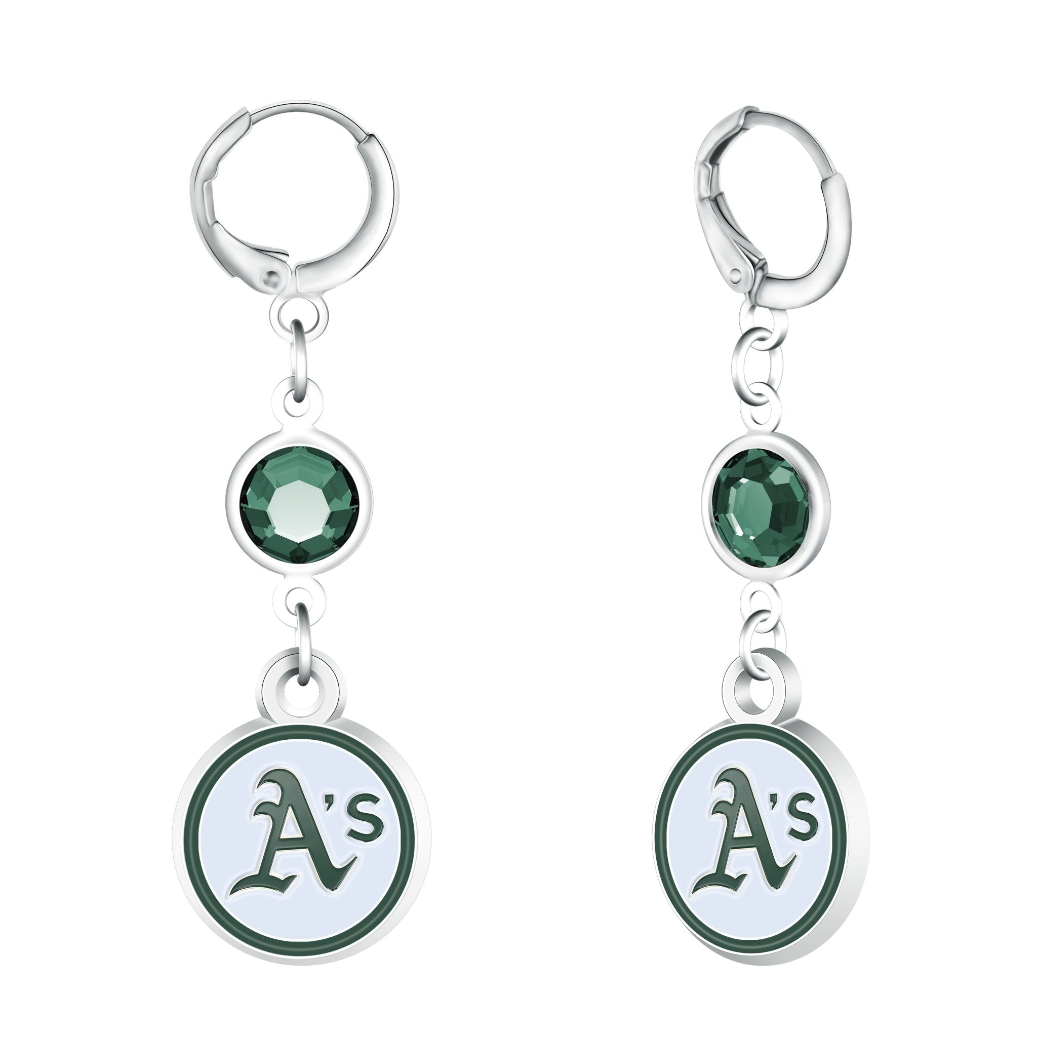 Gamedays Gear MLB Beaded Dangle Hoop Earrings E038 - 2020