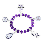 Gamedays Gear MLB Five Charm Logo Beaded Bracelet B022 - 2009