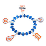 Gamedays Gear MLB Five Charm Logo Beaded Bracelet B022 - 2010