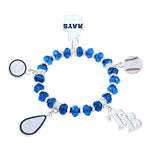 Gamedays Gear MLB Five Charm Logo Beaded Bracelet B022 - 2027