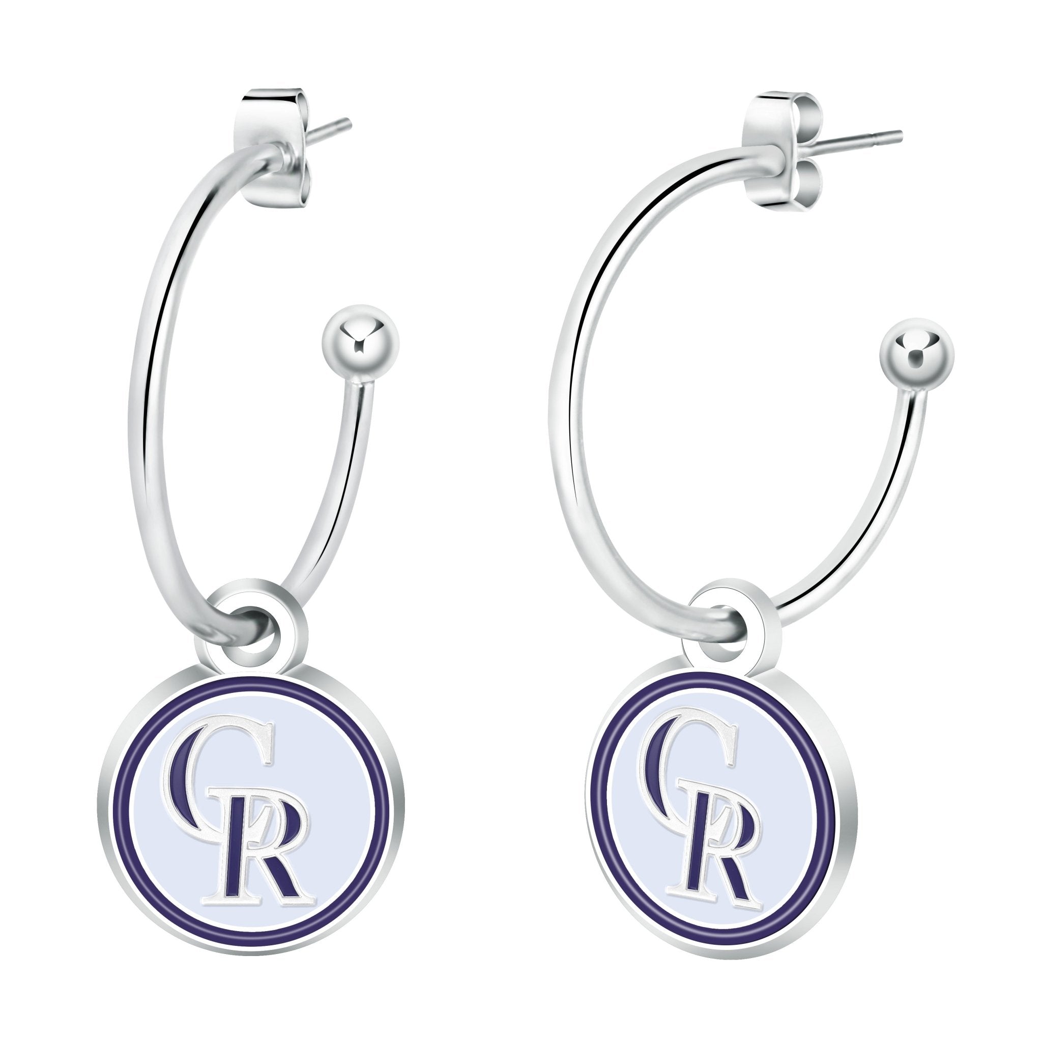Gamedays Gear MLB Half Hoop Earrings E051 - 2009