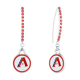 Gamedays Gear MLB Rhinestone Vertical Earrings E024 - 2001