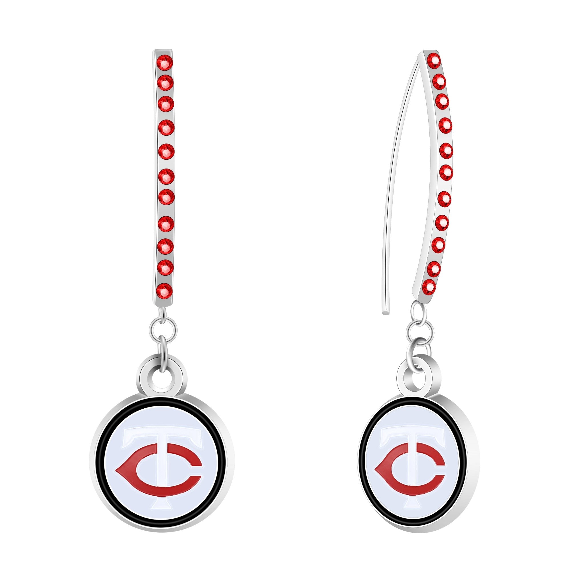 Gamedays Gear MLB Rhinestone Vertical Earrings E024 - 2017