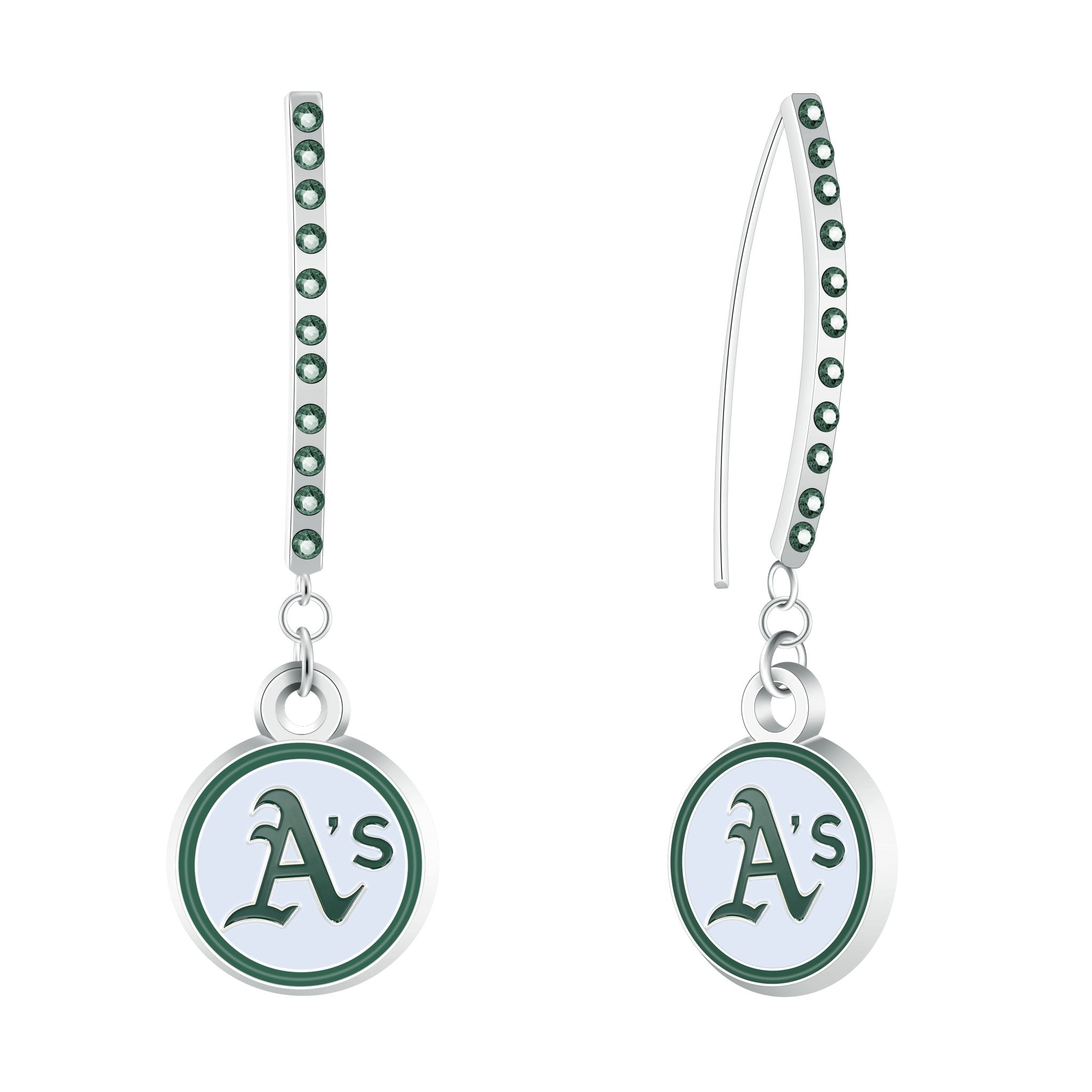 Gamedays Gear MLB Rhinestone Vertical Earrings E024 - 2020