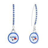Gamedays Gear MLB Rhinestone Vertical Earrings E024 - 2029