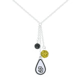Gamedays Gear MLB Teardrop Dangle Necklace N025 - 2023