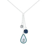 Gamedays Gear MLB Teardrop Dangle Necklace N025 - 2025
