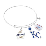 Gamedays Gear MLB Three Charm Logo Bracelet B005 - 2013