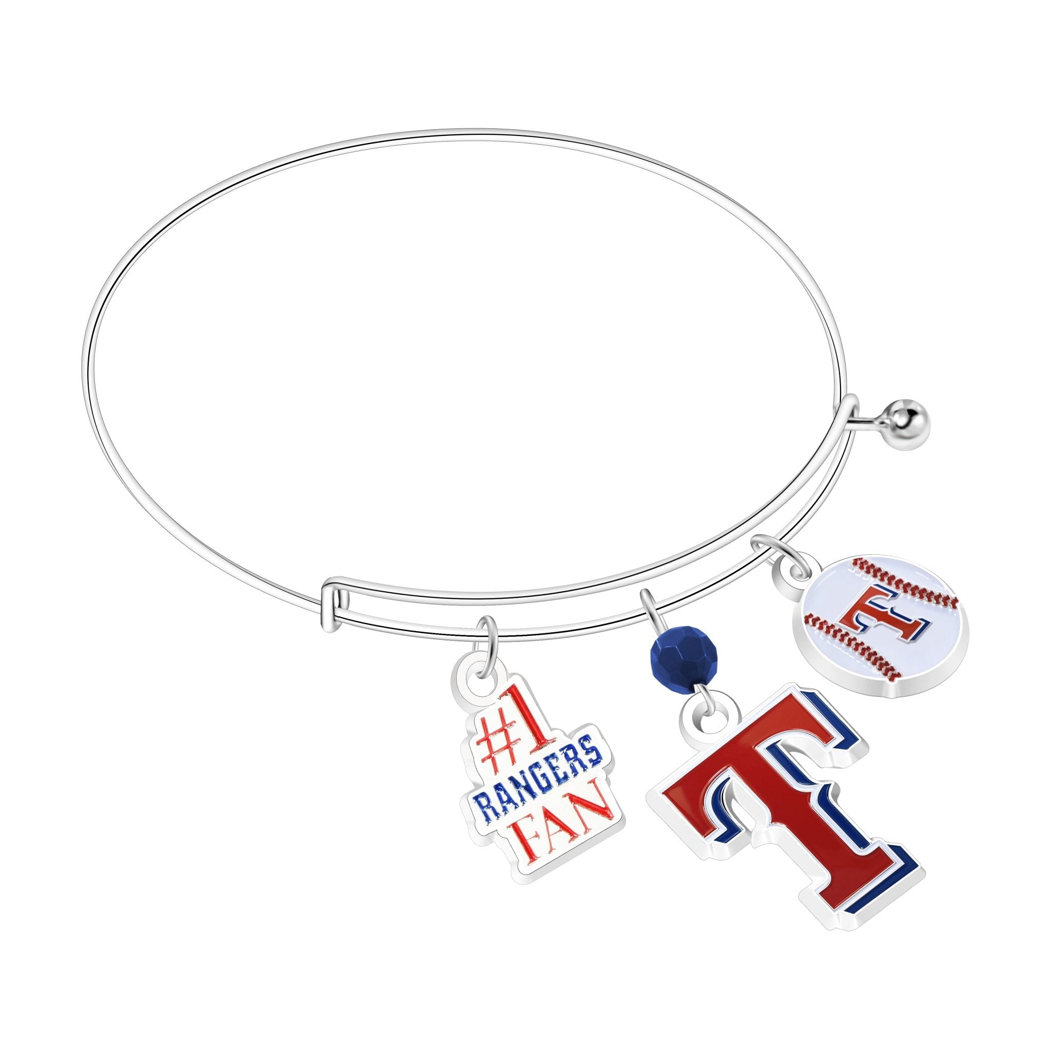 Gamedays Gear MLB Three Charm Logo Bracelet B005 - 2028