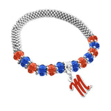 Gamedays Gear NCAA 2 - Tone Bangle Bracelet B026 - 4032