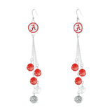 Gamedays Gear NCAA Beaded Dangle Earrings E052 - 4001