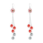 Gamedays Gear NCAA Beaded Dangle Earrings E052 - 4025