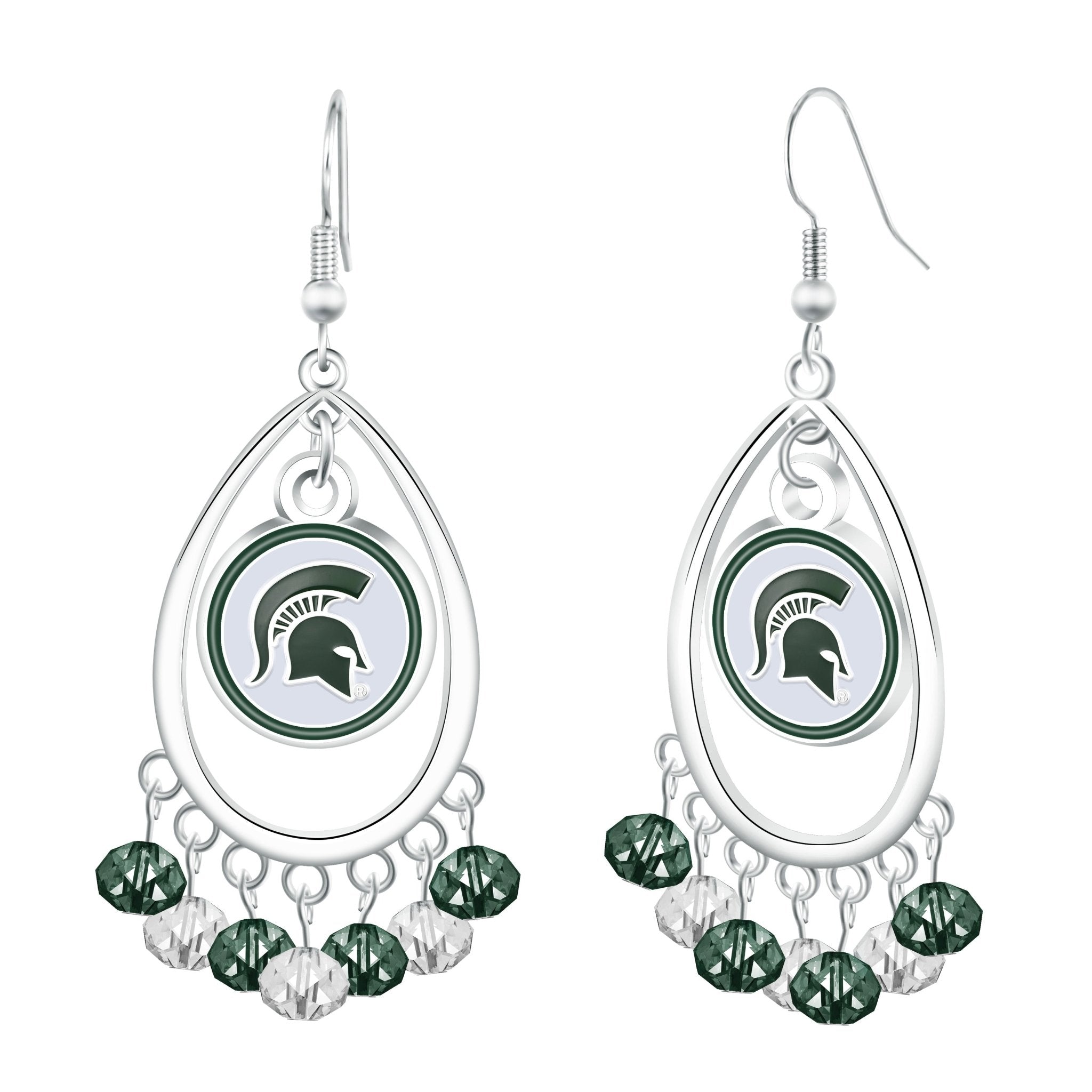 Gamedays Gear NCAA Beaded Teardrop Earrings E037 - 4030
