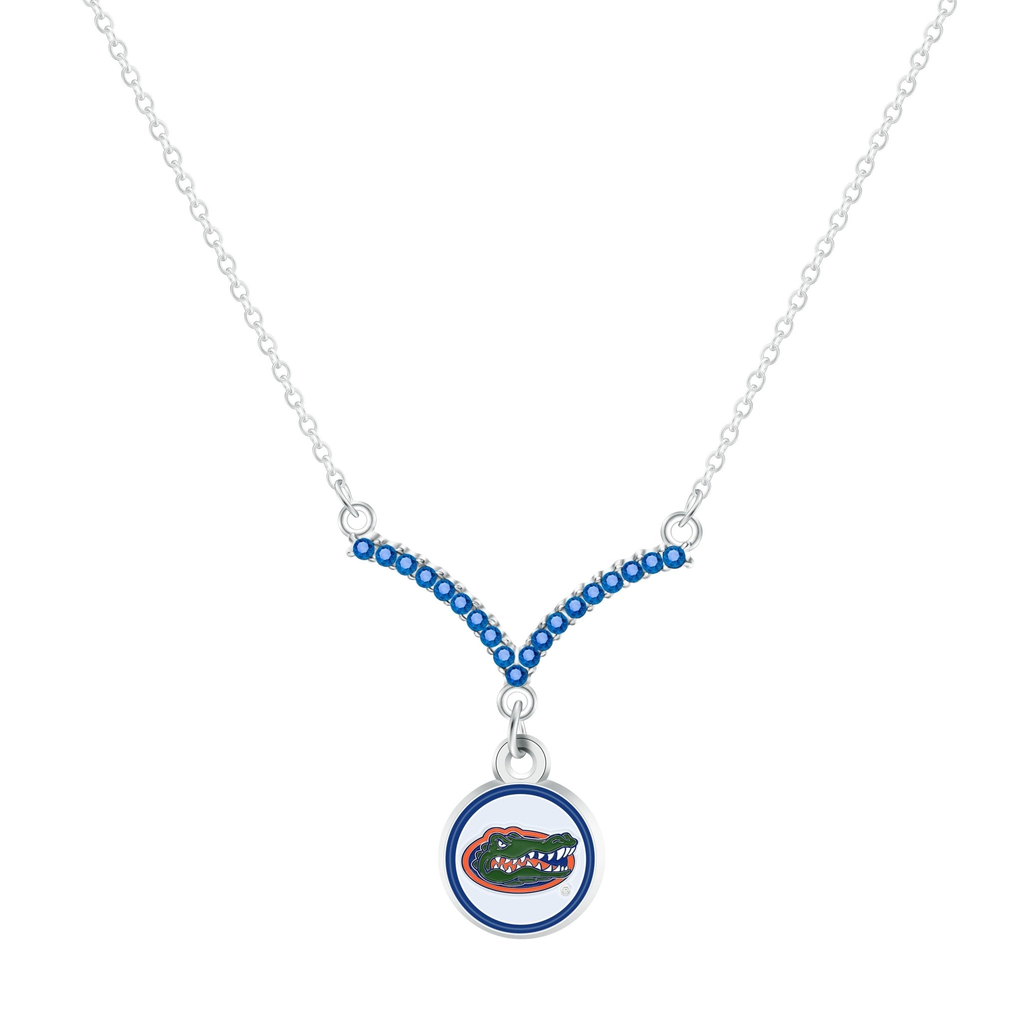 Gamedays Gear NCAA Chevron V Necklace N027 - 4013
